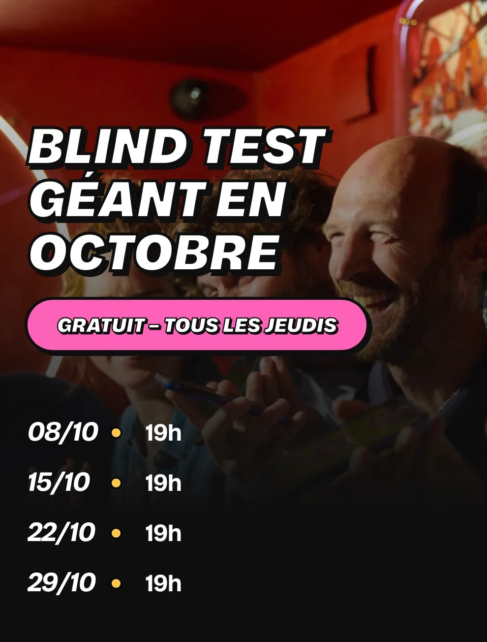 Blind test géant